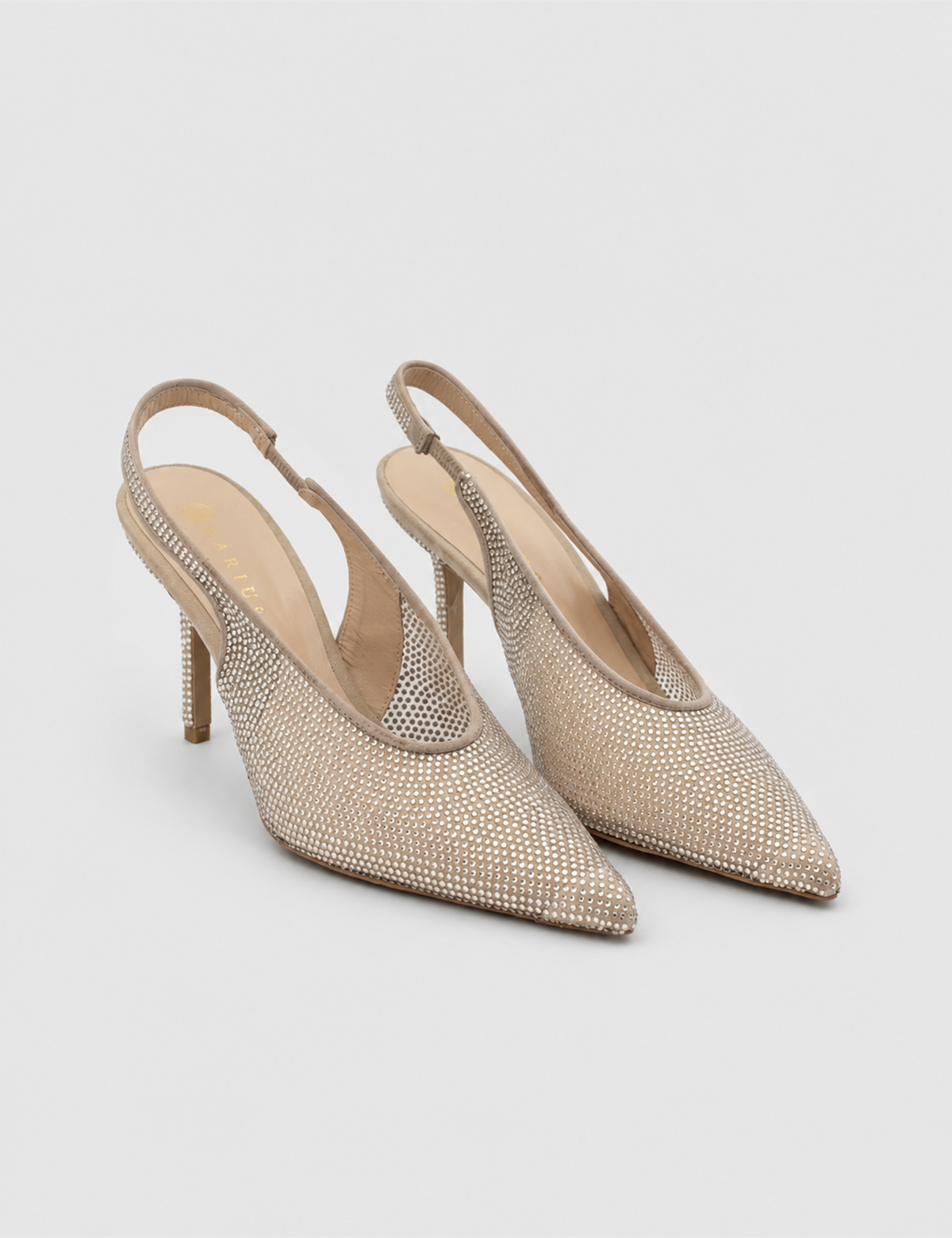 IMG_6725.JPG INES White Women's Heeled Sandal - Image 1