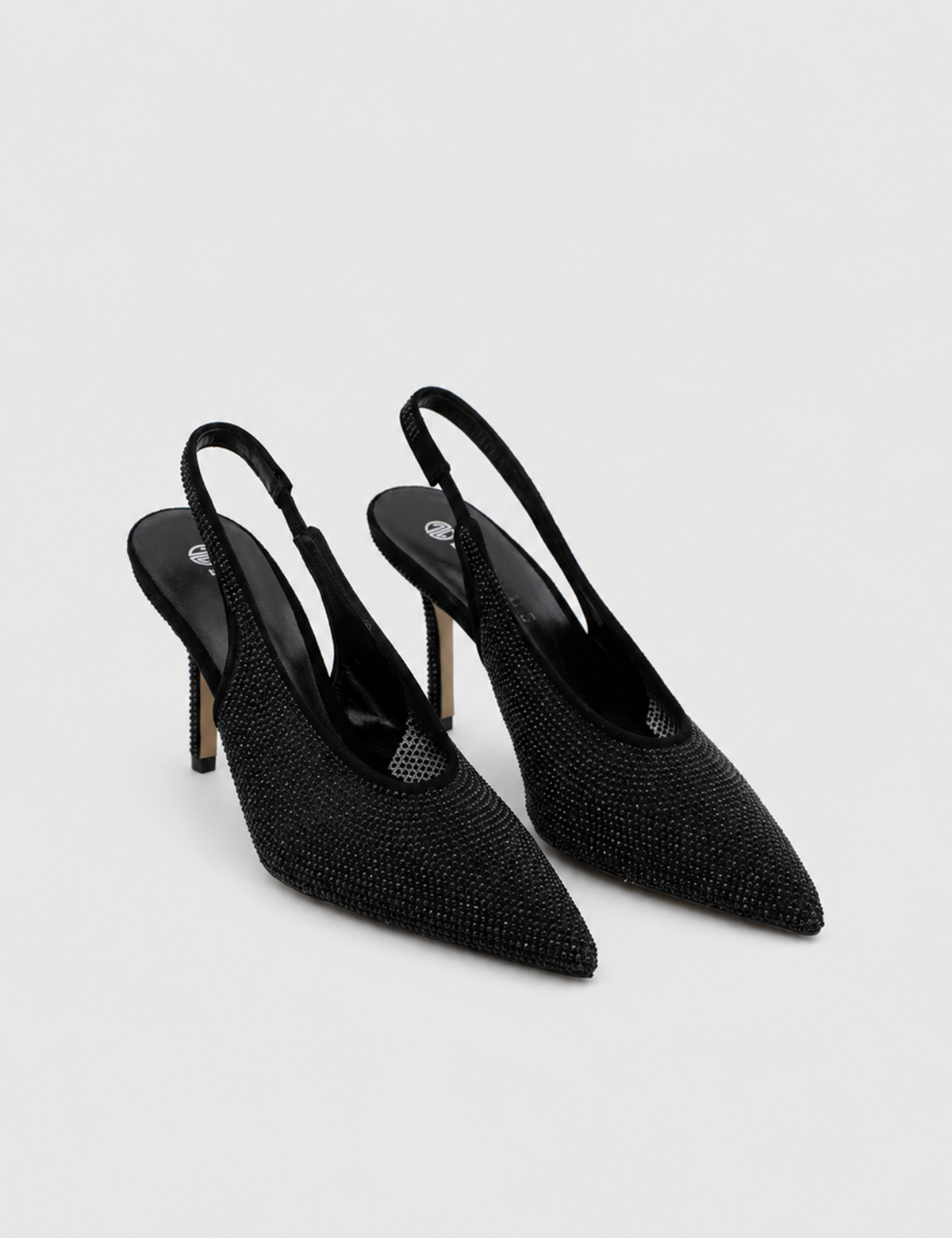 IMG_6728.JPG INES Black Women's Heeled Sandal - Image 1
